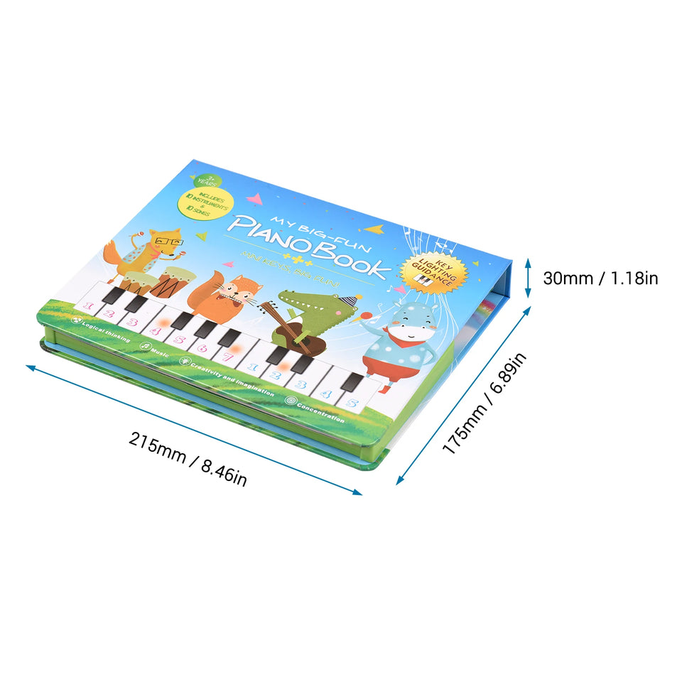 Piano Book™ - Toetsjesmagie - Kinder Piano Boek