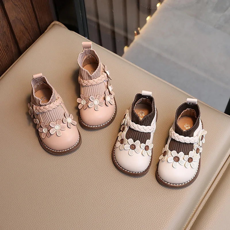 Mini Fashion™ - Schattige Bloemetjes - Meisjes Schoenen