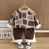 Mini Fashion™ - Warm & Stijlvol - 2-Delige Fleece Set