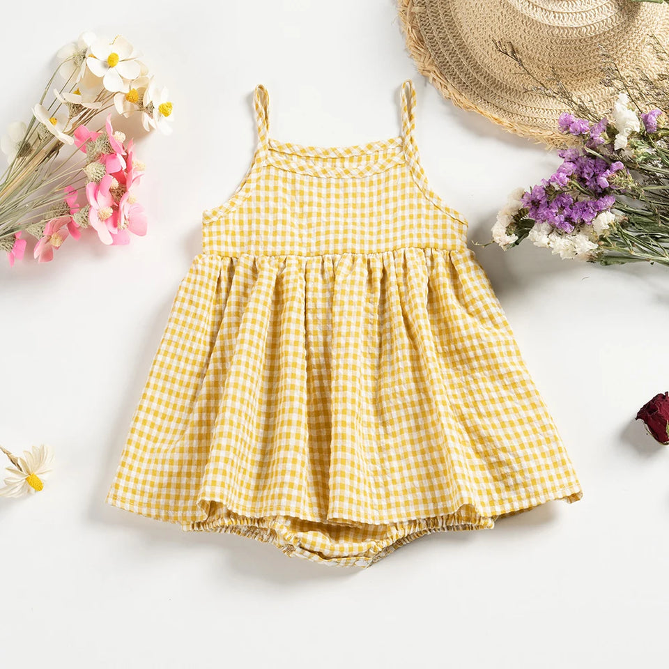 Mini Fashion™ - Meiden Jurk Romper