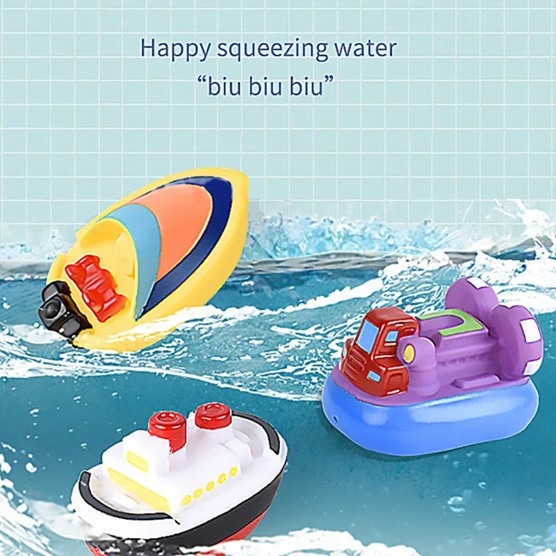 Bath Boat Set™ – Spetterpret in Bad – Speelgoedbootjes