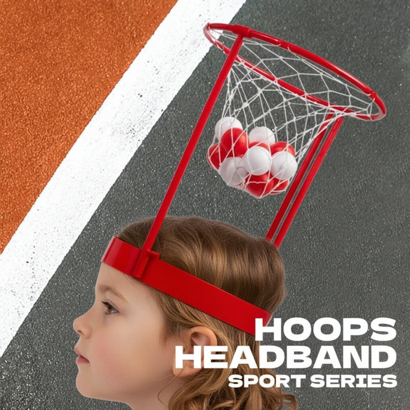 Head Hoop Game – Interactief & Hilarisch – Hoofdband Basketbal Spel