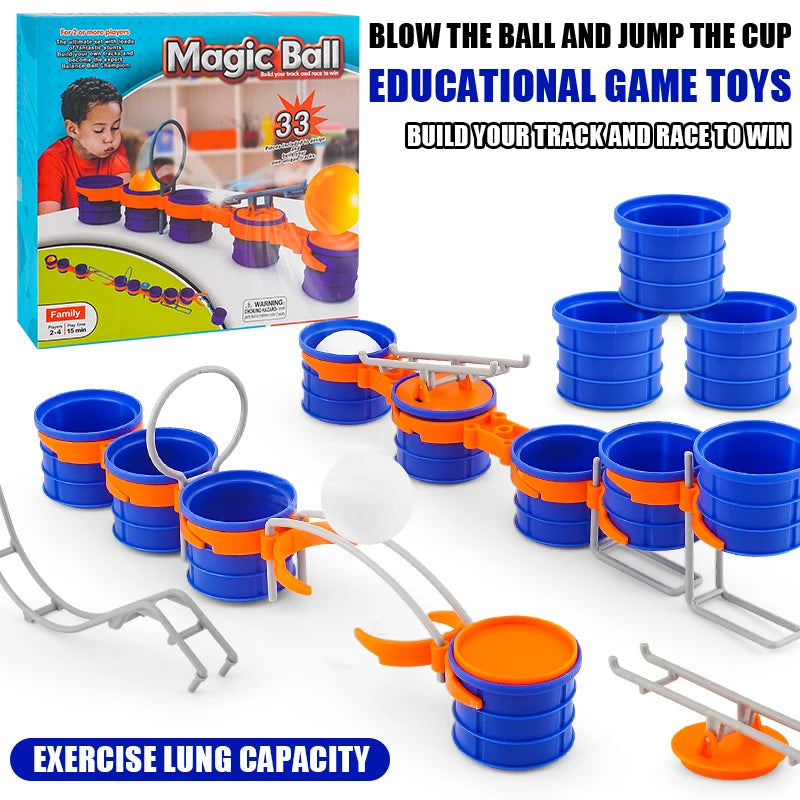 Cup Jump Ball Game – Actief & Interactief – Puff Ball Gezelschapsspel