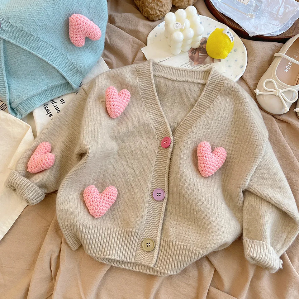 Mini Fashion™ - Trendy & Comfortabel - Hartjes Trui