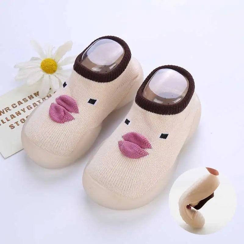 Mini Fashion™ - Slip Vaste Zool - Schoen Sokken