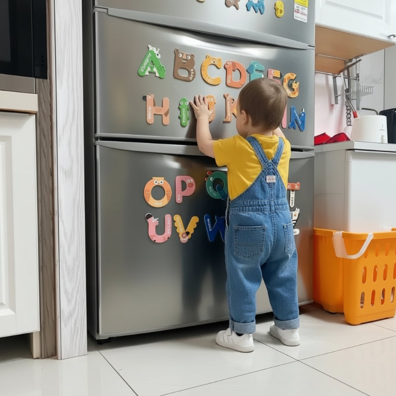 Magnetic Alphabet – Leren & Spellen – Magneten Letters Set