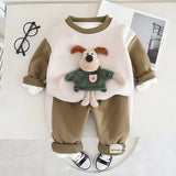 Mini Fashion™ - Warm & Zacht - Herfst Joggings Pak voor Kinderen