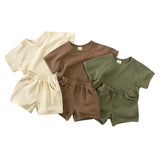 Mini Fashion™ - Zomer ribstof kledingsetje