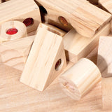 Rainbow Gem Stacking Blocks – Creatief & Leerzaam – Houten Stapel Blokken Set