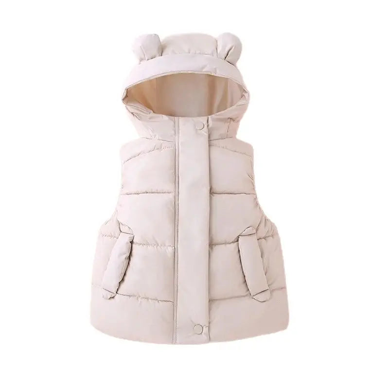Mini Fashion™ - Warm & Trendy - Bodywarmer Met Capuchon