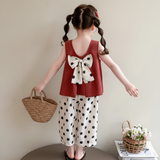 Sleeveless Tops & Pants – Zacht & Stijlvol – Kinder Kleding Zomer Set