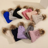 Mini Fashion™ - Eigen lettertype - Muts met pompon