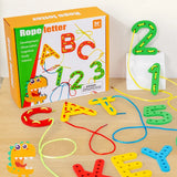 Cognitive Thread Toy™ – Slimme Lijntjes – Peuter Ontwikkelingsspel