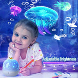 CosmoGlow – Dromerig & Creatief – Galaxy Projector Nachtlamp met 360° Rotatie