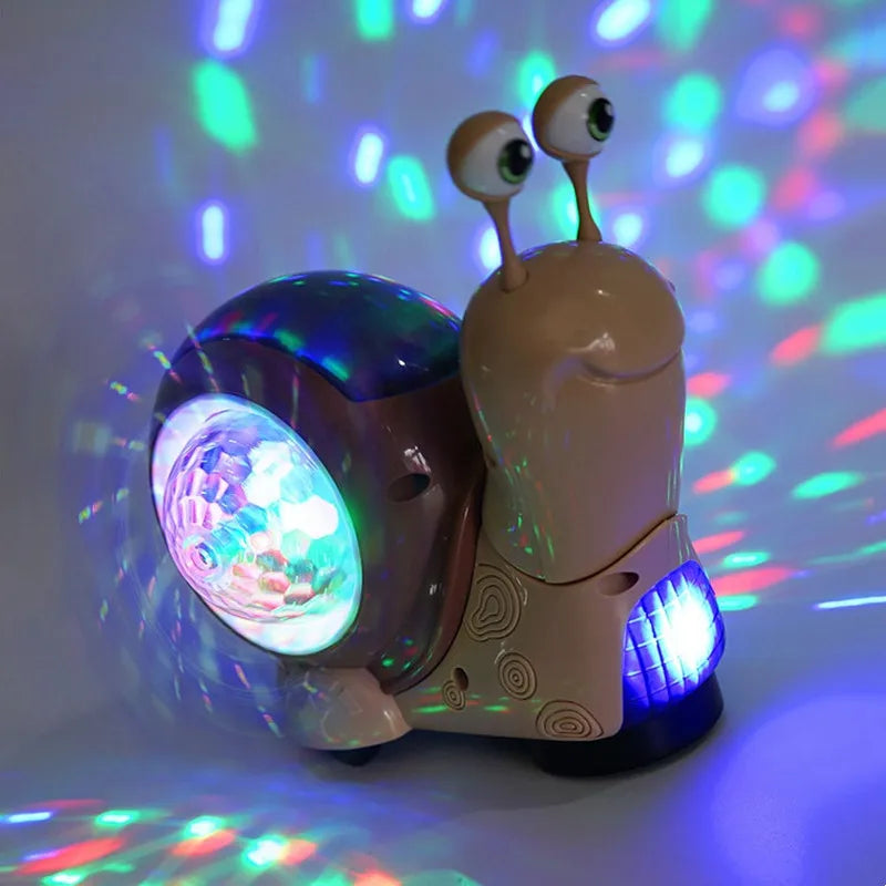 Music Snail™ -  Lichtgevend Speelmaatje - Speelgoed Slak & Krab