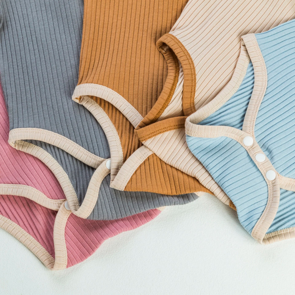 Mini Fashion™ - Leuke Kleurencombinaties - Baby Romper