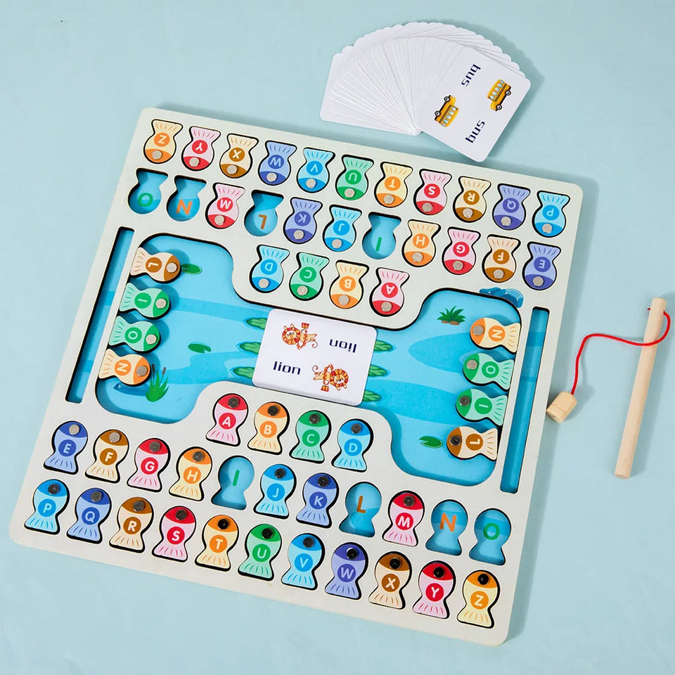 EduFish – Magnetisch & Educatief – ABC-leerspel