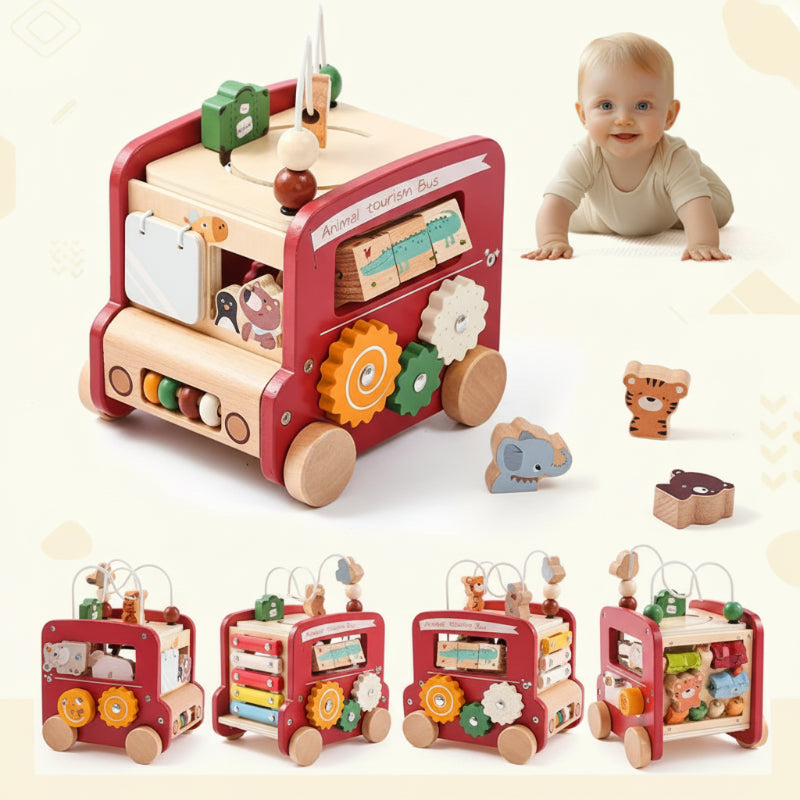 BusyRide – Educatief & Veelzijdig – Houten Montessori Activiteitenbus