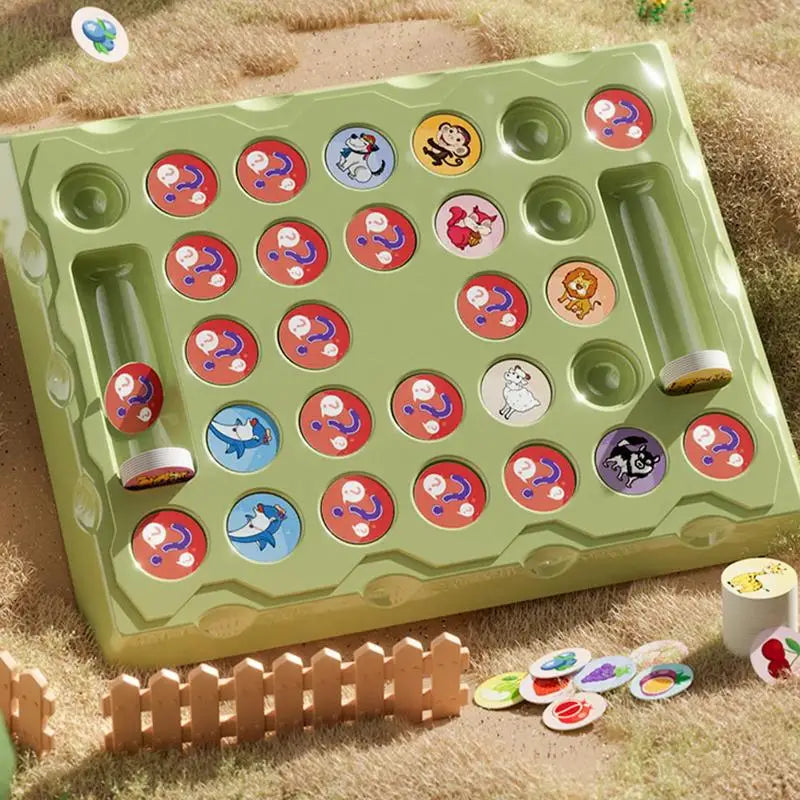 Match Game™ - Een Educatieve Strijd - Dieren Memoryspel