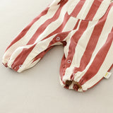 Striped Overall Romper – Zacht & Comfort – Kinder Jumpsuit