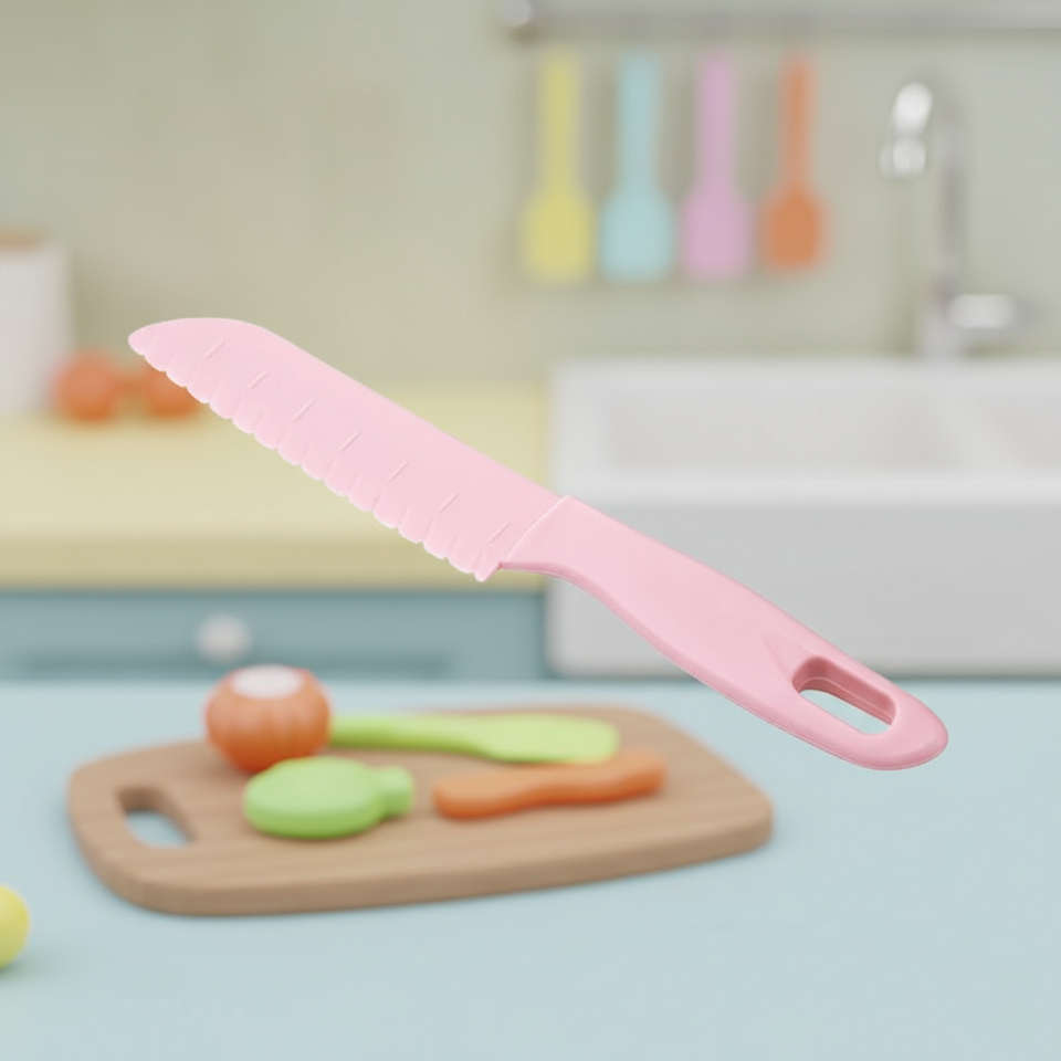 MiniChef – Veilig & Kindvriendelijk – Kinder Snijmes