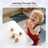 WoodMind – Creatief & Leerzaam – 6-in-1 Montessori Dieren Houten Puzzel
