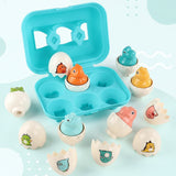 Montessori 3D Eggs Puzzle – Leuk voor Pasen - Eieren sorteerspel