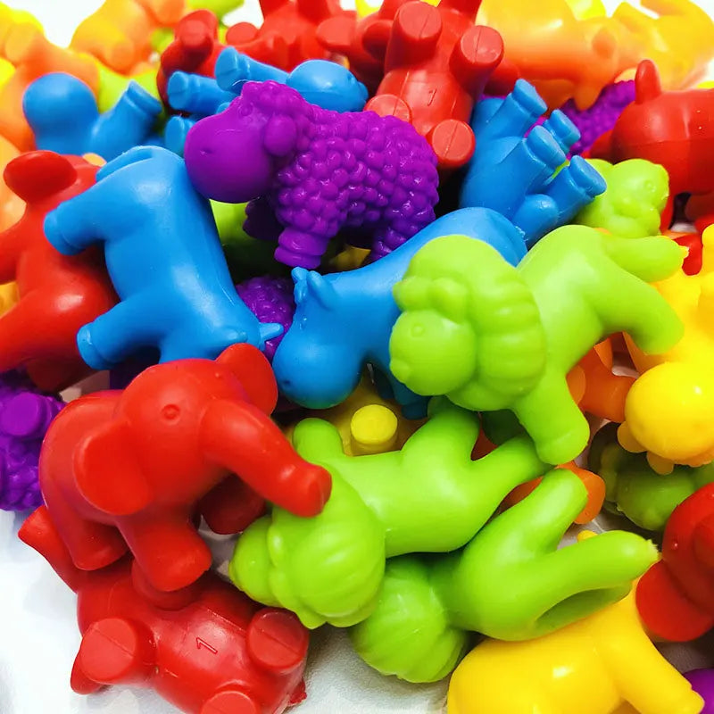 Rainbow Teddy Bears Toys™ - Educatief & Creatief - Regenboog Telberen