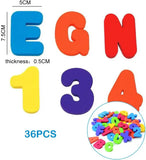 Bath Letters & Numbers™ - Leerzaam & Leuk - Kleurrijke Badletters & Cijfers