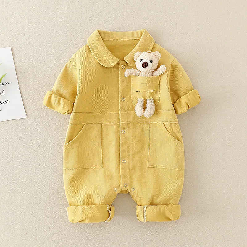 Mini Fashion™ - Comfortabel & Stijlvol - Denim Jumpsuit
