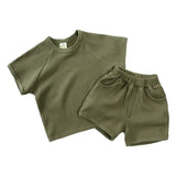 Mini Fashion™ - Zomer ribstof kledingsetje