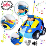 Police Toy Car™ - Vrolijke Racepret - Politie Speelgoed Auto