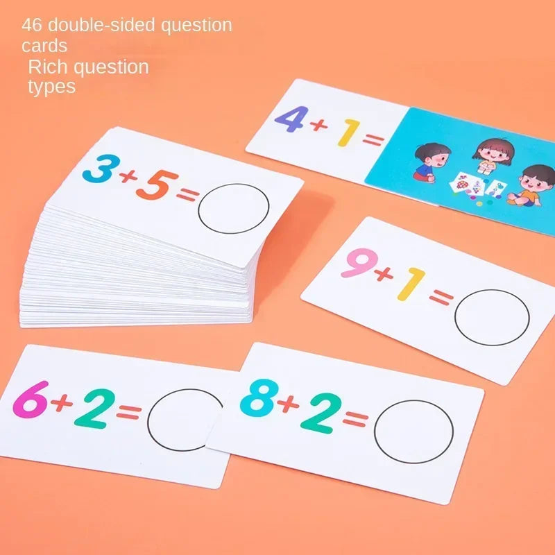 Math Tokens™ - Tellen & Oplossen - Rekenkaarten Kinderen