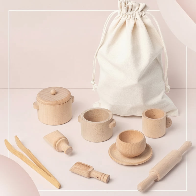 MiniMasterChef – Educatief & Leuk – Houten Keuken Speelset