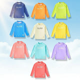 SunShield – Beschermend & Soepel – Kinder SurfShirt met Lange Mouwen en UPF 50+