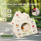NatureBook – Natuur Ontdekset – Educatief Houten Kijkraam