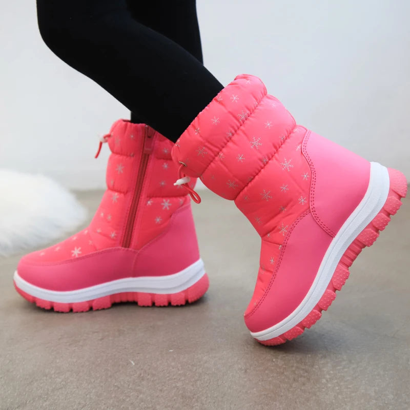 Mini Fashion™ - Warm & Waterdicht - Meiden Snowboots