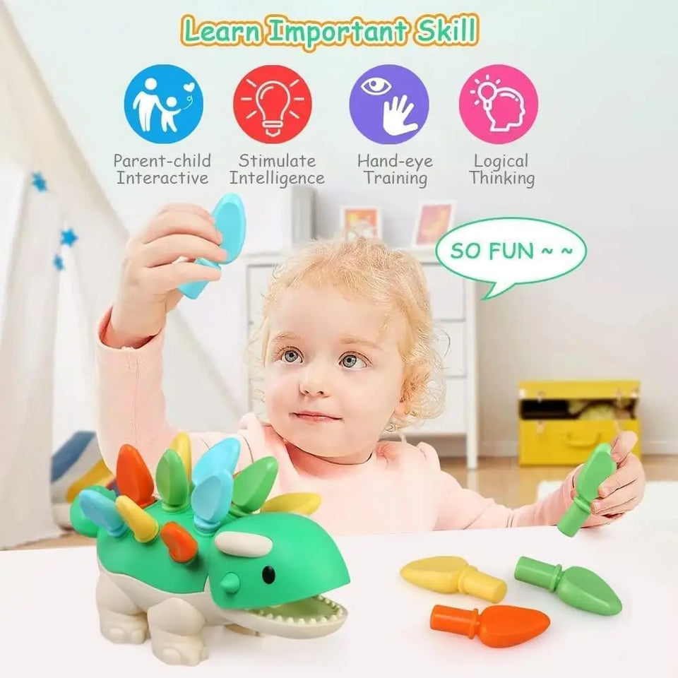 Dino Discovery™ - Kleur & Getallen herkennen - Fijne Motoriek