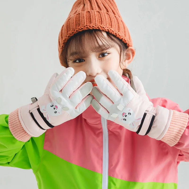 Mini Fashion™ - Warm Materiaal - Kinder Handschoenen