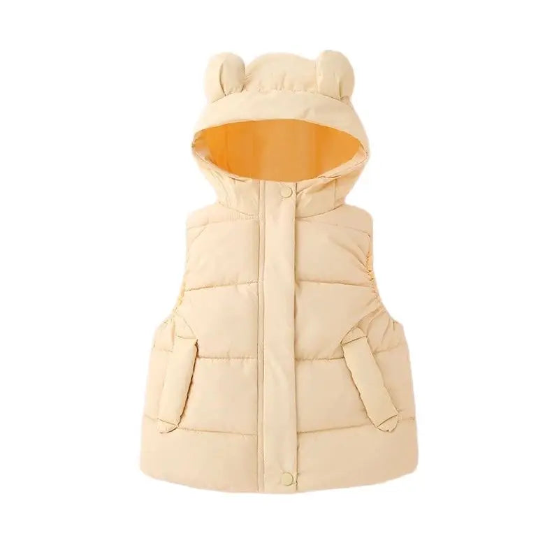Mini Fashion™ - Warm & Trendy - Bodywarmer Met Capuchon