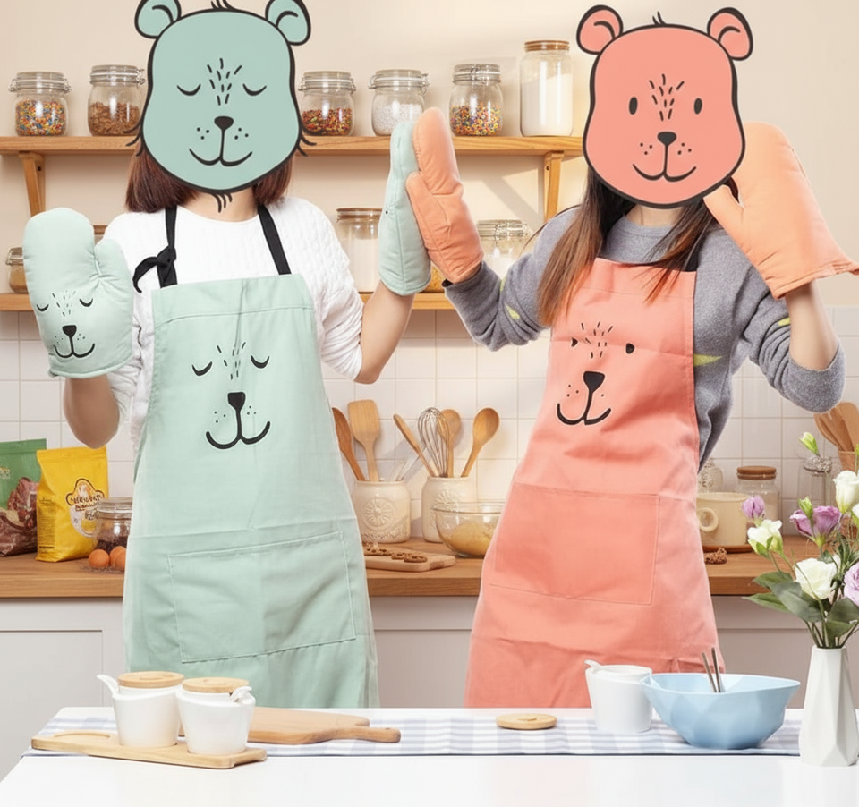 BearBuddy™ – Leuk en handig – Schort voor kinderen en volwassenen