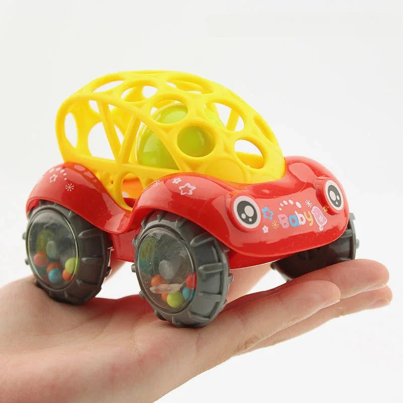 Ball Car™ - Rollende Rammelpret - Speelgoedauto