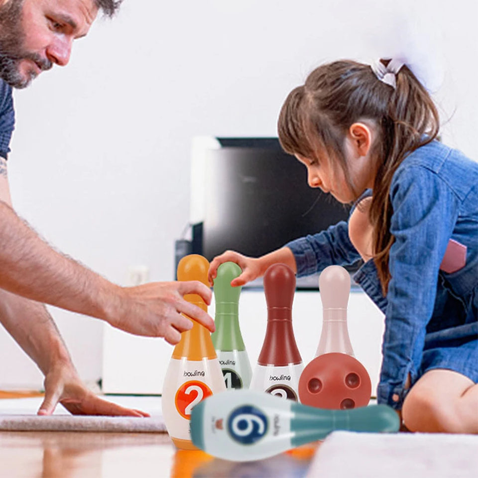 Mini Bowling Kit™ - Cijfers & Fun - Bowling Set
