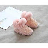 Mini Fashion™ - Warm & Stijlvol - Glitter Kinder Winterschoenen