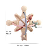 Sensory Rattle Ball™ – Zachte Grijpret – Baby Siliconen Bijtspeelgoed