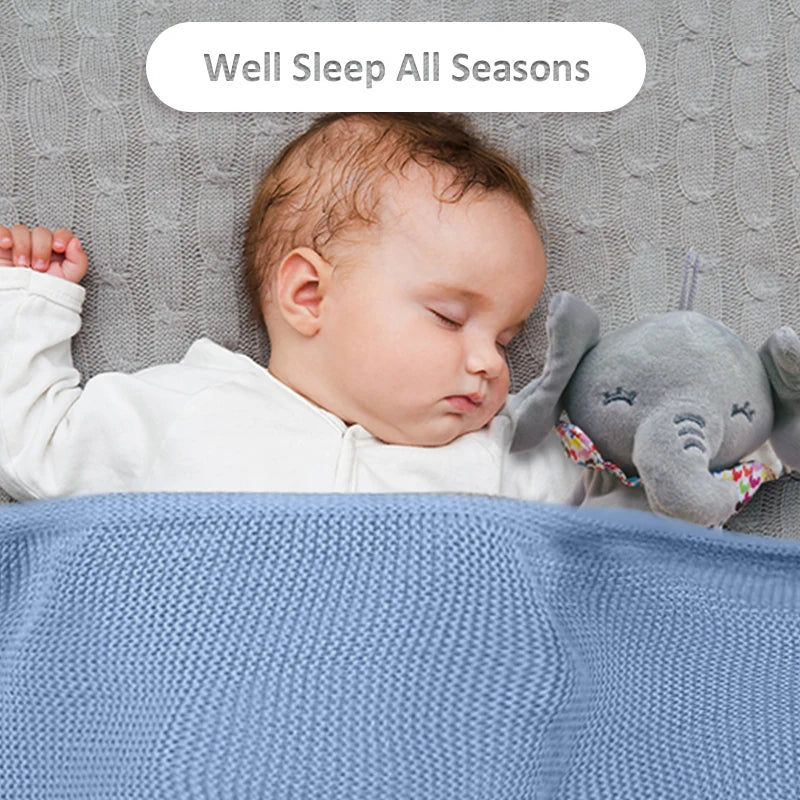 Personalized Baby Blanket – Zacht & Uniek – Katoenen Gepersonaliseerd Geborduurde Deken