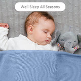 Personalized Baby Blanket – Zacht & Uniek – Katoenen Gepersonaliseerd Geborduurde Deken