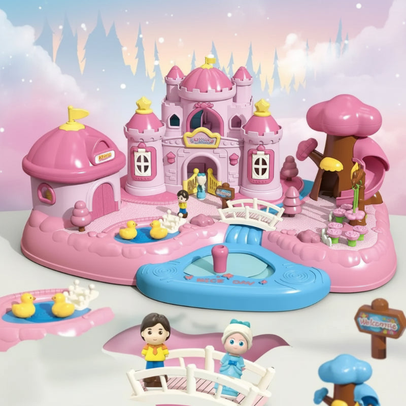 Magnetic Princess Castle – Creatief & Magisch – Magnetisch Poppenhuis Speelset