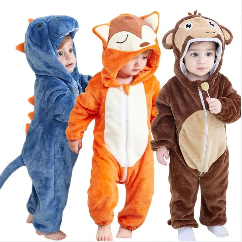 Mini Fashion™ – Dieren Dromenland – Kinder Dieren Onesie