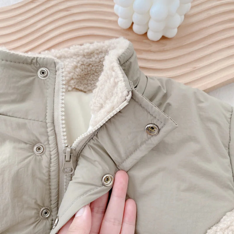 Mini Fashion™ - Super Warm - Fleece Lamswol Jas